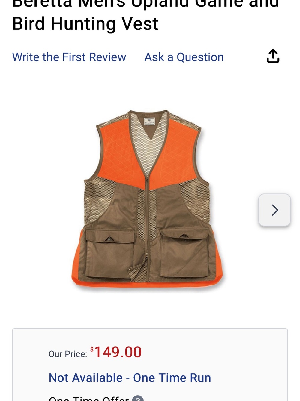 NEW UPLAND MESH VEST BERETTA  Carbon Fluo.  Upland hunting vest with game pocket - Picture 8 of 8